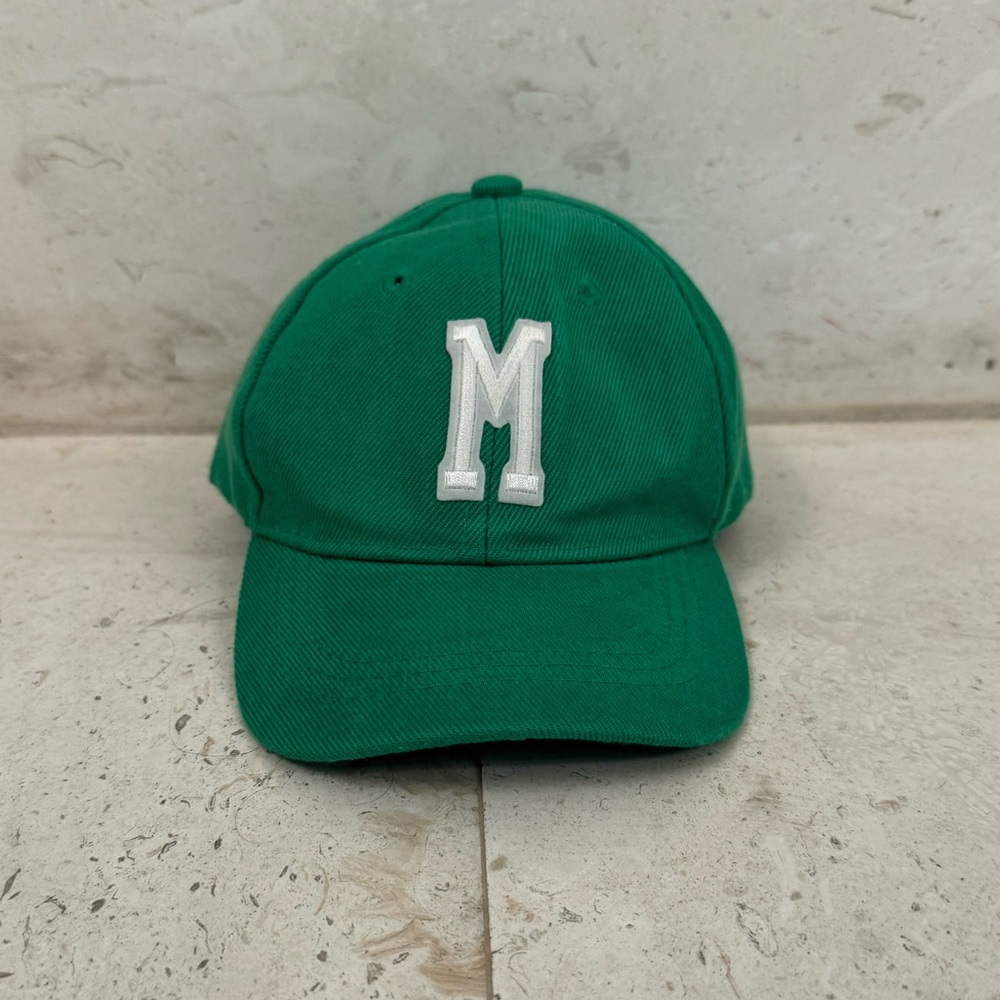 Infant Baseball Hat with Initial M 6-34 month